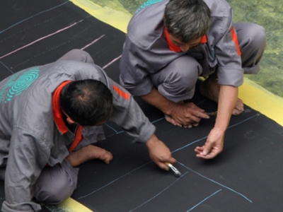 丁基橡膠板生產(chǎn)廠(chǎng)家 丁基橡膠硫化 防腐橡膠公司 脫硫塔防腐襯里